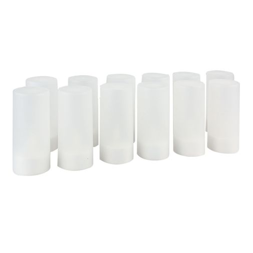 Электронные свечи (12 шт, мерцающие, с подзарядкой)